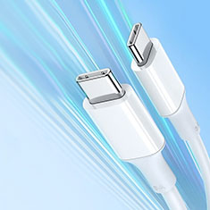 Cable Adaptador Type-C USB-C a Type-C USB-C 100W H05 para Apple iPad Pro 12.9 (2022) Gris Oscuro