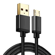 Cable Micro USB Android Universal A12 Negro