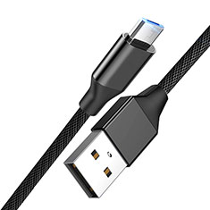 Cable Micro USB Android Universal A15 para Samsung Galaxy Xcover Pro 2 5G Negro