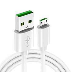 Cable Micro USB Android Universal A17 para Huawei MatePad 10.8 Blanco