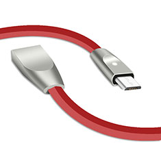 Cable Micro USB Android Universal M02 para LG K92 5G Rojo