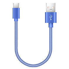 Cable Type-C Android Universal 20cm S02 Azul