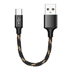 Cable Type-C Android Universal 25cm S04 para Apple iPad Pro 12.9 (2021) Negro