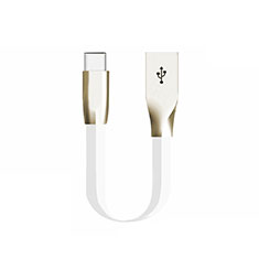 Cable Type-C Android Universal 30cm S06 para Oneplus 7 Blanco