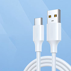 Cable Type-C Android Universal 3A H03 para Sony Xperia 1 Blanco