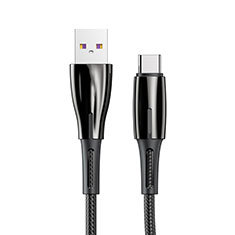 Cable Type-C Android Universal T12 para Huawei MatePad 10.8 Negro