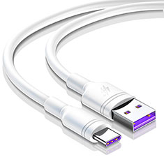 Cable Type-C Android Universal T15 para Apple iPhone 15 Pro Max Blanco