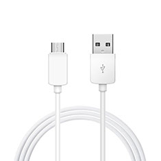 Cable Type-C Android Universal T18 para Huawei Honor 9A Blanco