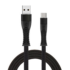 Cable Type-C Android Universal T26 para Google Pixel 5 XL 5G Negro
