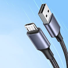 Cable USB 2.0 Android Universal 2A H03 para Xiaomi Redmi 10 Prime 2022 Azul