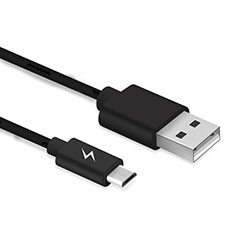 Cable USB 2.0 Android Universal A03 para Huawei P Smart 2019 Negro