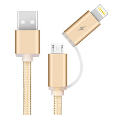 Cable USB 2.0 Android Universal A04 Oro