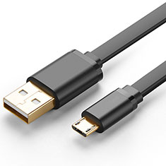 Cable USB 2.0 Android Universal A09 para Samsung Galaxy M53 5G Negro
