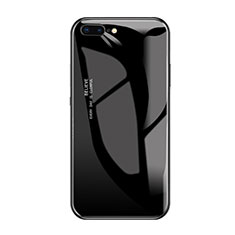 Carcasa Bumper Funda Silicona Espejo A01 para Apple iPhone 7 Plus Negro