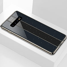 Carcasa Bumper Funda Silicona Espejo A01 para Samsung Galaxy S10 5G Negro