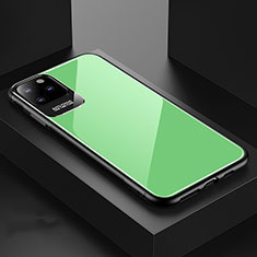 Carcasa Bumper Funda Silicona Espejo G02 para Apple iPhone 11 Pro Max Verde