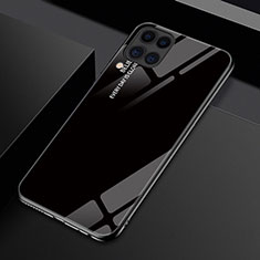 Carcasa Bumper Funda Silicona Espejo Gradiente Arco iris H01 para Huawei Nova 6 SE Negro