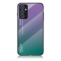 Carcasa Bumper Funda Silicona Espejo Gradiente Arco iris LS1 para Samsung Galaxy A15 5G Multicolor