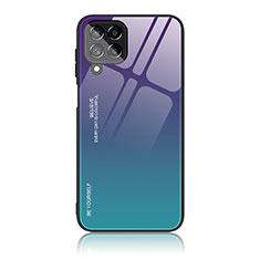 Carcasa Bumper Funda Silicona Espejo Gradiente Arco iris LS1 para Samsung Galaxy M33 5G Multicolor