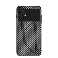 Carcasa Bumper Funda Silicona Espejo Gradiente Arco iris LS2 para Xiaomi Poco M5 4G Negro