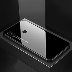 Carcasa Bumper Funda Silicona Espejo Gradiente Arco iris M01 para Xiaomi Mi A2 Negro