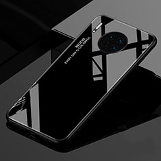 Carcasa Bumper Funda Silicona Espejo Gradiente Arco iris para Huawei Mate 30 5G Negro