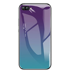 Carcasa Bumper Funda Silicona Espejo Gradiente Arco iris para Huawei Nova 2S Multicolor