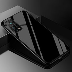 Carcasa Bumper Funda Silicona Espejo Gradiente Arco iris para Xiaomi Mi 10T Pro 5G Negro