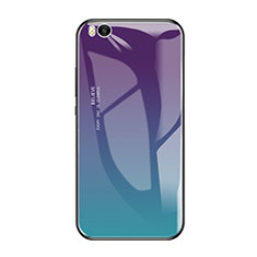 Carcasa Bumper Funda Silicona Espejo Gradiente Arco iris para Xiaomi Mi 5S 4G Multicolor