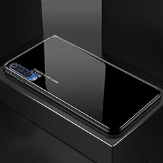 Carcasa Bumper Funda Silicona Espejo Gradiente Arco iris para Xiaomi Mi 9 Lite Negro