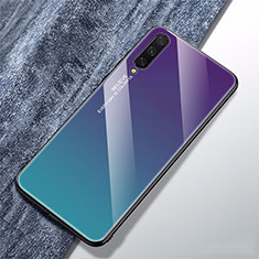Carcasa Bumper Funda Silicona Espejo Gradiente Arco iris para Xiaomi Mi A3 Multicolor