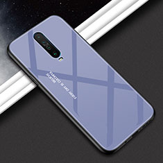 Carcasa Bumper Funda Silicona Espejo Gradiente Arco iris para Xiaomi Poco X2 Gris