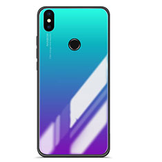 Carcasa Bumper Funda Silicona Espejo Gradiente para Xiaomi Mi A2 Multicolor