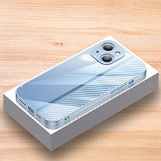 Carcasa Bumper Funda Silicona Espejo JL1 para Apple iPhone 14 Plus Azul