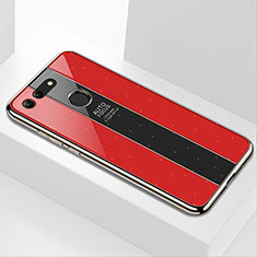 Carcasa Bumper Funda Silicona Espejo K01 para Huawei Honor V20 Rojo