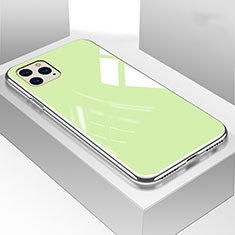 Carcasa Bumper Funda Silicona Espejo M01 para Apple iPhone 11 Pro Verde