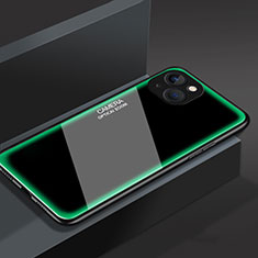 Carcasa Bumper Funda Silicona Espejo M01 para Apple iPhone 14 Plus Verde