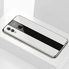 Carcasa Bumper Funda Silicona Espejo M01 para Huawei Enjoy Max Blanco