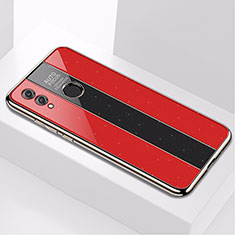 Carcasa Bumper Funda Silicona Espejo M01 para Huawei Honor 10 Lite Rojo