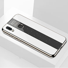 Carcasa Bumper Funda Silicona Espejo M01 para Huawei Nova 3i Blanco