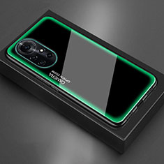 Carcasa Bumper Funda Silicona Espejo M01 para Huawei Nova 8 Pro 5G Verde