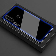 Carcasa Bumper Funda Silicona Espejo M01 para Oppo A31 Azul