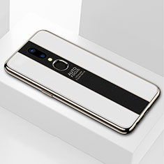 Carcasa Bumper Funda Silicona Espejo M01 para Oppo A9X Blanco