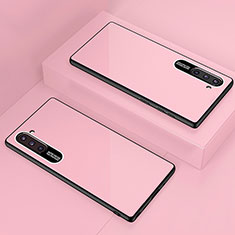 Carcasa Bumper Funda Silicona Espejo M01 para Samsung Galaxy Note 10 5G Oro Rosa