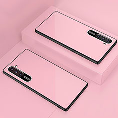 Carcasa Bumper Funda Silicona Espejo M01 para Samsung Galaxy Note 10 Oro Rosa