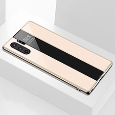Carcasa Bumper Funda Silicona Espejo M01 para Samsung Galaxy Note 10 Plus 5G Oro