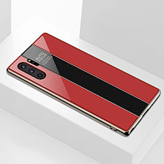 Carcasa Bumper Funda Silicona Espejo M01 para Samsung Galaxy Note 10 Plus Rojo