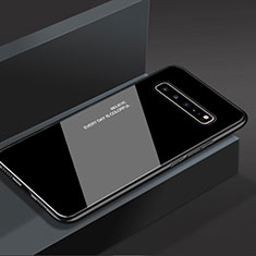Carcasa Bumper Funda Silicona Espejo M01 para Samsung Galaxy S10 5G SM-G977B Negro