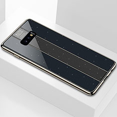 Carcasa Bumper Funda Silicona Espejo M01 para Samsung Galaxy S10e Negro