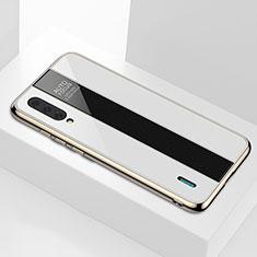 Carcasa Bumper Funda Silicona Espejo M01 para Xiaomi Mi A3 Blanco